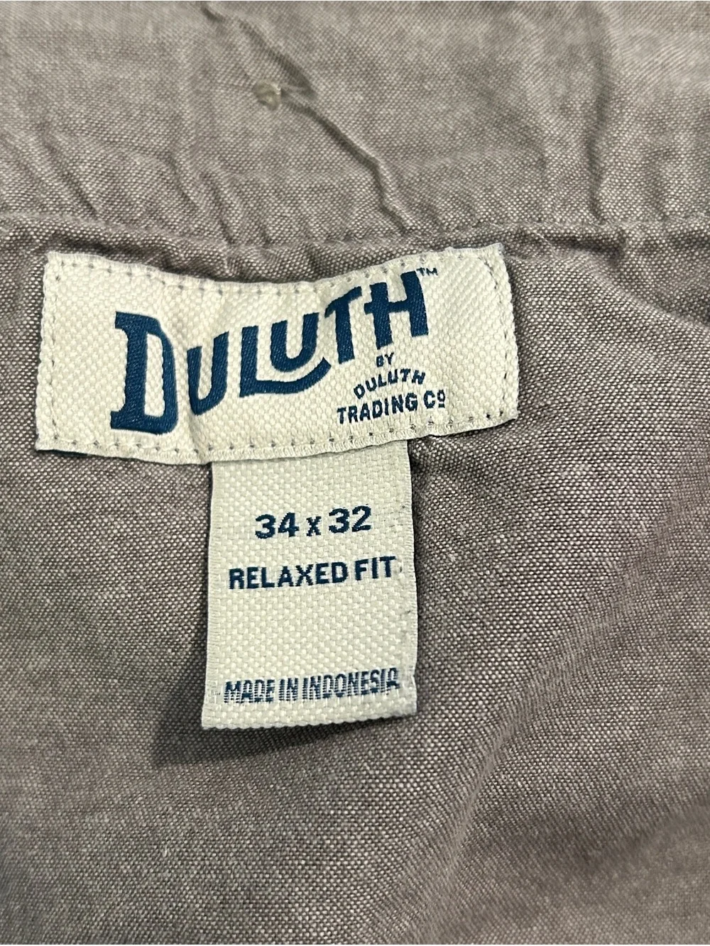 Men’s Duluth Trading Flex Ballroom Khakis size 34x32